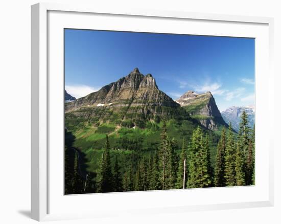 Glaciated Mountain Peaks-Neil Rabinowitz-Framed Photographic Print