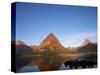 Glaciated Peaks Around Lake-Neil Rabinowitz-Stretched Canvas