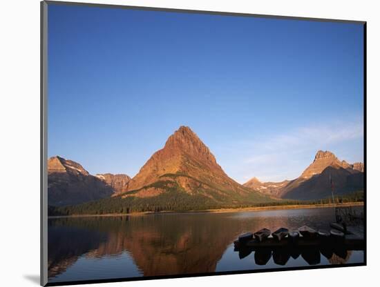 Glaciated Peaks Around Lake-Neil Rabinowitz-Mounted Photographic Print