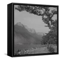 Glacier 1-Gordon Semmens-Framed Stretched Canvas