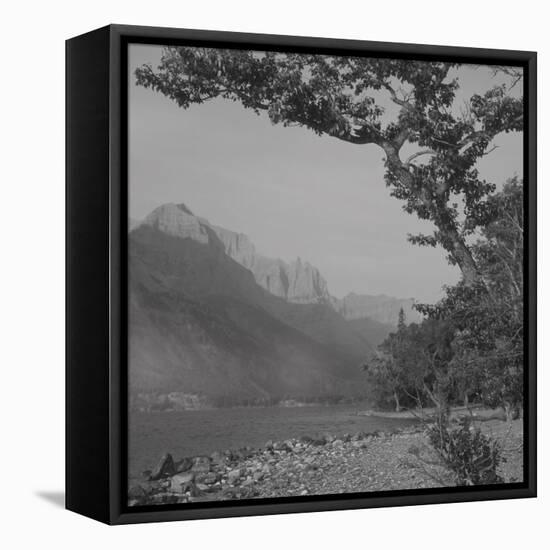 Glacier 1-Gordon Semmens-Framed Stretched Canvas