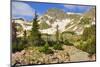 Glacier and A Mountain Lake in Rawah Wilderness, Colorado during Summer-Alexey Kamenskiy-Mounted Photographic Print