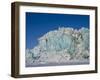 Glacier and Glacier Ice, Billefjord, Svalbard, Spitzbergen, Arctic, Norway, Scandinavia, Europe-Milse Thorsten-Framed Photographic Print