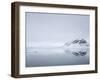 Glacier and Reflection, Spitzbergen, Svalbard, Norway, Scandinavia, Europe-Milse Thorsten-Framed Photographic Print