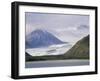 Glacier and Strait of Magellan, Magallanes, Chile, South America-Ken Gillham-Framed Photographic Print