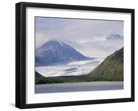 Glacier and Strait of Magellan, Magallanes, Chile, South America-Ken Gillham-Framed Photographic Print