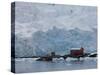 Glacier, Argentine Research Station, Paradise Bay, Antarctic Peninsula, Antarctica, Polar Regions-Thorsten Milse-Stretched Canvas