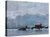 Glacier, Argentine Research Station, Paradise Bay, Antarctic Peninsula, Antarctica, Polar Regions-Thorsten Milse-Stretched Canvas