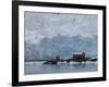 Glacier, Argentine Research Station, Paradise Bay, Antarctic Peninsula, Antarctica, Polar Regions-Thorsten Milse-Framed Photographic Print