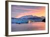 Glacier at Sunrise-Lantern Press-Framed Art Print