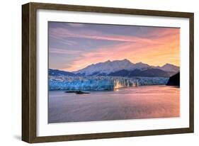 Glacier at Sunrise-Lantern Press-Framed Art Print