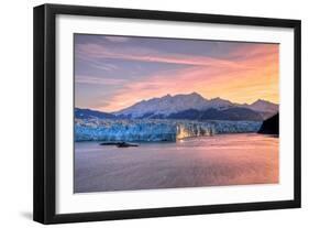 Glacier at Sunrise-Lantern Press-Framed Art Print