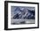 Glacier Backed by Snowy Mountains-Eleanor-Framed Photographic Print