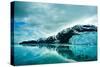 Glacier Bay in Mountains in Alaska, United States-mffoto-Stretched Canvas