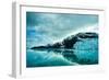 Glacier Bay in Mountains in Alaska, United States-mffoto-Framed Photographic Print