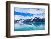 Glacier Bay in Mountains in Alaska, United States-mffoto-Framed Photographic Print