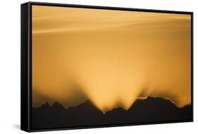 Glacier Bay National Park at Sunset-Paul Souders-Framed Stretched Canvas