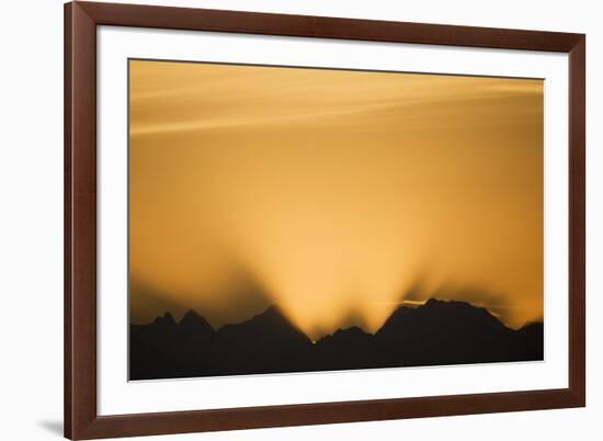 Glacier Bay National Park at Sunset-Paul Souders-Framed Photographic Print