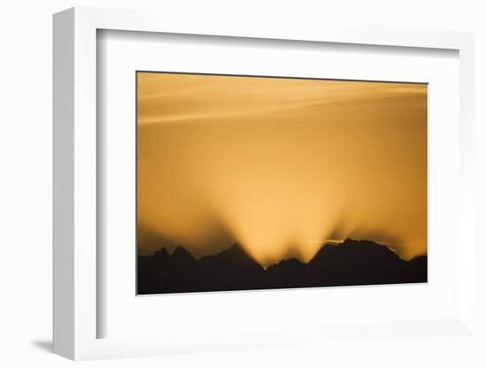 Glacier Bay National Park at Sunset-Paul Souders-Framed Photographic Print