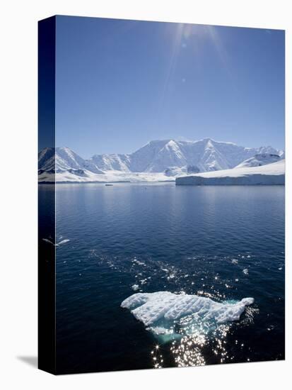 Glacier Bay, Port Lockroy, Antarctic Peninsula, Antarctica, Polar Regions-null-Stretched Canvas