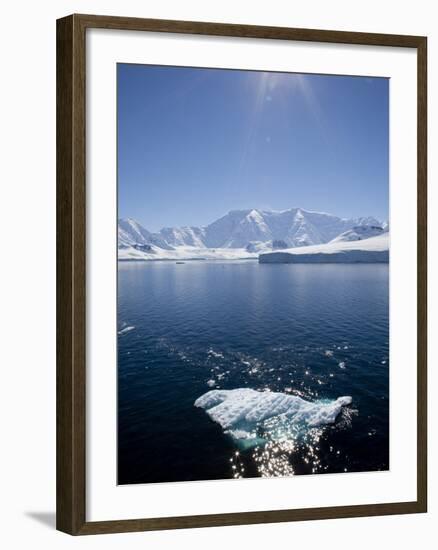 Glacier Bay, Port Lockroy, Antarctic Peninsula, Antarctica, Polar Regions-null-Framed Photographic Print