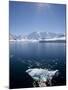 Glacier Bay, Port Lockroy, Antarctic Peninsula, Antarctica, Polar Regions-null-Mounted Photographic Print