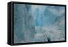 Glacier Blue Ice Cayon-Latitude 59 LLP-Framed Stretched Canvas