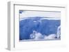 Glacier Calving Iceberg into Paradise Bay in Antarctica-null-Framed Photographic Print