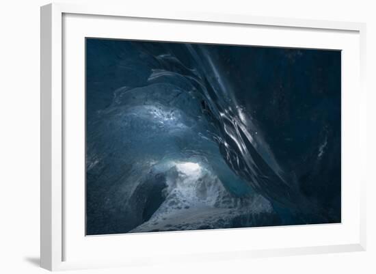 Glacier Cave Iceland-Niki Haselwanter-Framed Photographic Print