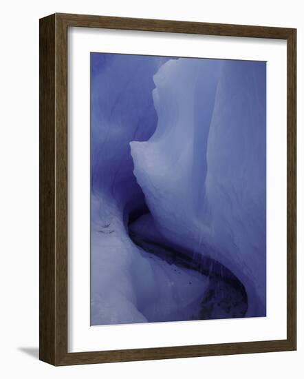 Glacier, Chile-Michael Brown-Framed Photographic Print