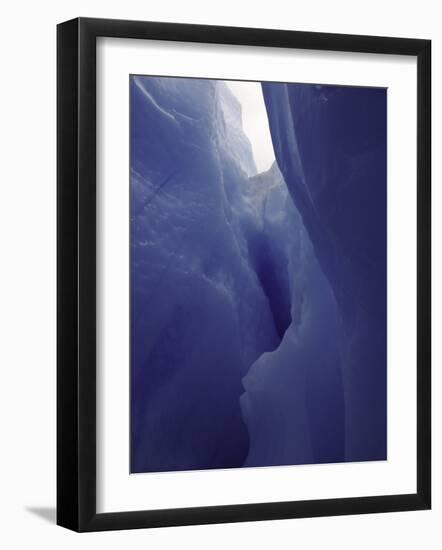 Glacier, Chile-Michael Brown-Framed Photographic Print