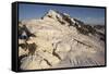 Glacier-Covered Mountain Peak-null-Framed Stretched Canvas