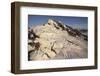 Glacier-Covered Mountain Peak-null-Framed Photographic Print