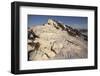 Glacier-Covered Mountain Peak-null-Framed Photographic Print