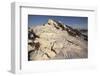 Glacier-Covered Mountain Peak-null-Framed Photographic Print