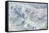 Glacier Detail in Icy Arm, Baffin Island, Nunavut, Canada, North America-Michael Nolan-Framed Stretched Canvas