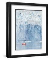 Glacier Eqip (Eqip Sermia) in western Greenland, Denmark-Martin Zwick-Framed Photographic Print