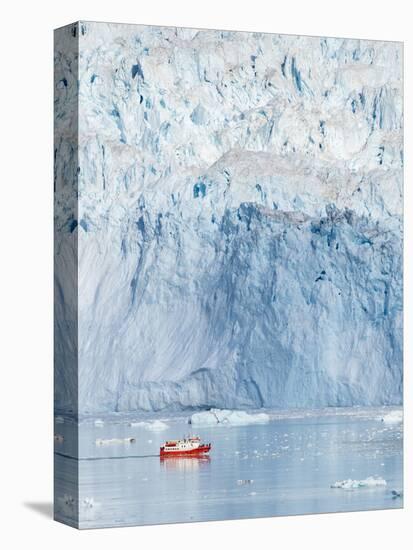 Glacier Eqip (Eqip Sermia) in western Greenland, Denmark-Martin Zwick-Stretched Canvas