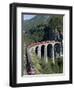 Glacier Express and Landwasser Viaduct, Filisur, Graubunden, Switzerland-Doug Pearson-Framed Photographic Print