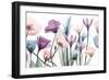 Glacier Floral Breeze 1-Albert Koetsier-Framed Premium Giclee Print