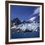 Glacier Flow Reaching the Edge of the Drygalski Fjord, South Georgia Islands, Polar Regions-Geoff Renner-Framed Photographic Print