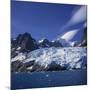Glacier Flow Reaching the Edge of the Drygalski Fjord, South Georgia Islands, Polar Regions-Geoff Renner-Mounted Photographic Print