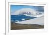 Glacier flowing in the ocean, Brown Bluff, Antarctica, Polar Regions-Michael Runkel-Framed Photographic Print