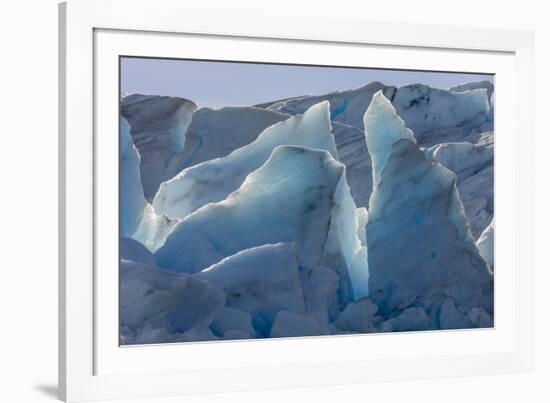 Glacier Grey. Torres Del Paine NP. Chile. UNESCO Biosphere-Tom Norring-Framed Photographic Print