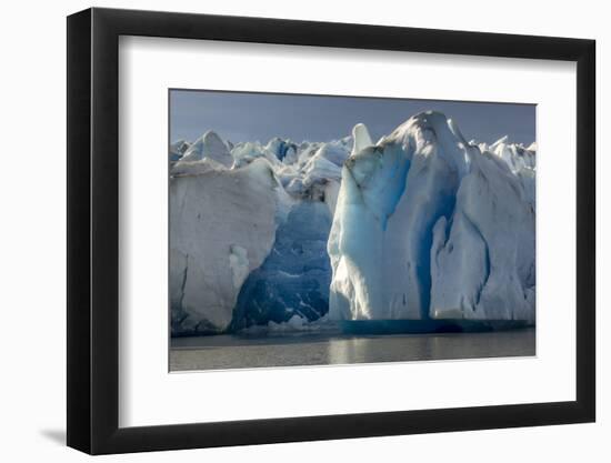 Glacier Grey. Torres Del Paine NP. Chile. UNESCO Biosphere-Tom Norring-Framed Photographic Print