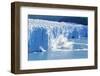 Glacier Ice Melting and Icebergs, Moreno Glacier, Patagonia, Argentina, South America-Marco Simoni-Framed Photographic Print