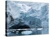 Glacier Ice, Spitsbergen Island, Svalbard, Norway-Paul Souders-Stretched Canvas