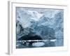 Glacier Ice, Spitsbergen Island, Svalbard, Norway-Paul Souders-Framed Photographic Print