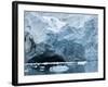 Glacier Ice, Spitsbergen Island, Svalbard, Norway-Paul Souders-Framed Photographic Print