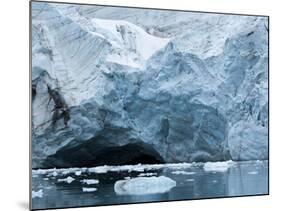 Glacier Ice, Spitsbergen Island, Svalbard, Norway-Paul Souders-Mounted Photographic Print